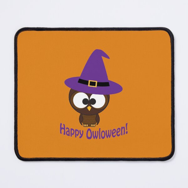 Item preview, Happy Owloween Cute Halloween Owl Witch designed and sold by Hedgie Designs.
