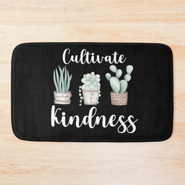 Item preview, Cultivate kindness, succulents design designed and sold by FayNdesigns.