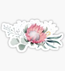 Protea Posy Sticker