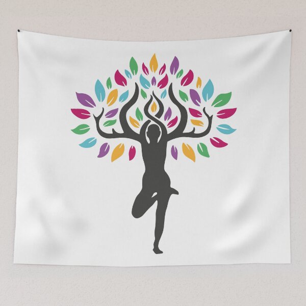 Item preview, Yoga Tree, Vrksasana, Meditation, Spirituality designed and sold by AllkindofShirts.