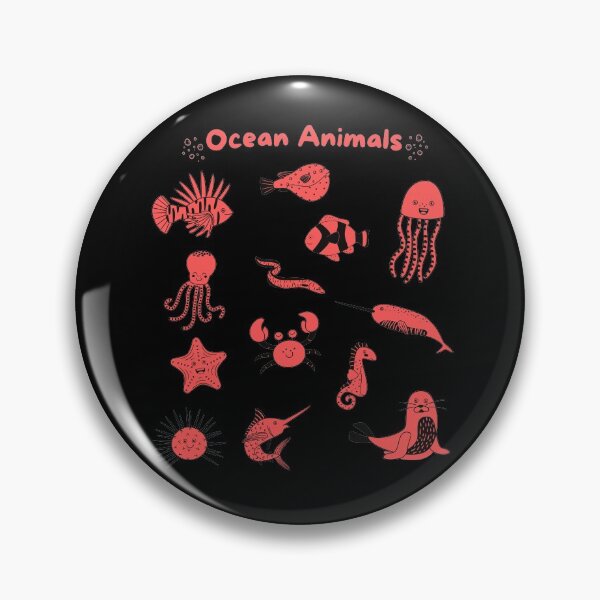 Item preview, Ocean Animals Set Pack -Love is like fishing- designed and sold by Red-ElYoubi.
