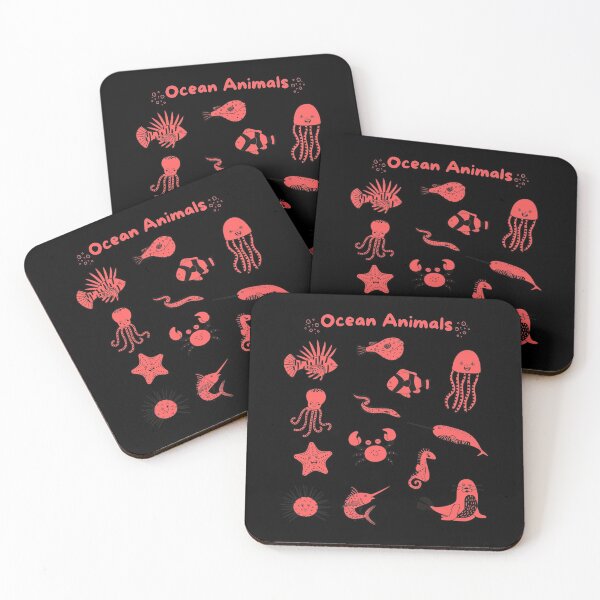 Item preview, Ocean Animals Set Pack -Love is like fishing- designed and sold by Red-ElYoubi.