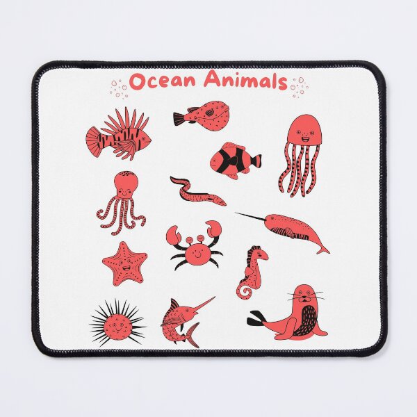 Item preview, Ocean Animals Set Pack -Love is like fishing- designed and sold by Red-ElYoubi.