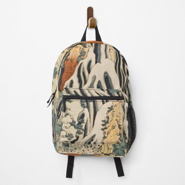 Item preview, Katsushika Hokusai's Waterfall designed and sold by mosfunky.