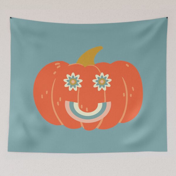 Item preview, Funky Fall Pumpkin designed and sold by SharksOnShore.