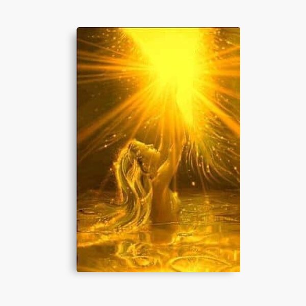 Item preview, Aphrodite emerges from a golden lake finding the light designed and sold by Pantelis-design.