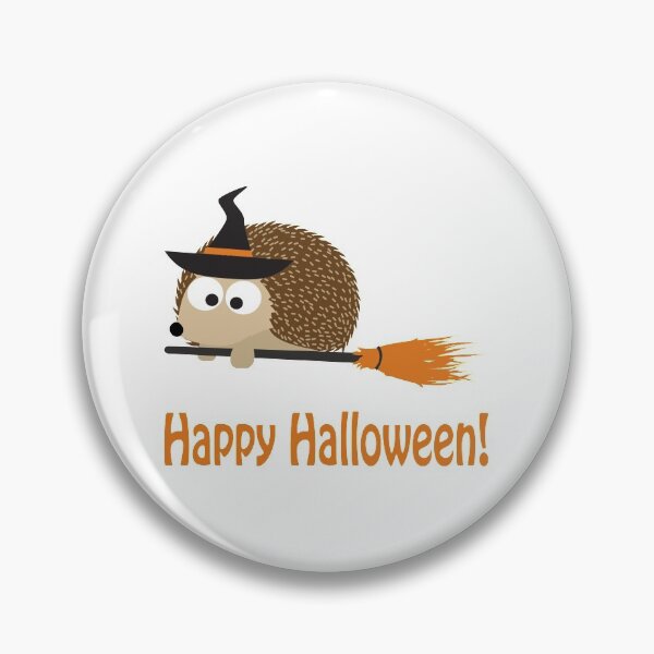 Item preview, Happy Halloween! Hedgehog Witch designed and sold by Hedgie Designs.