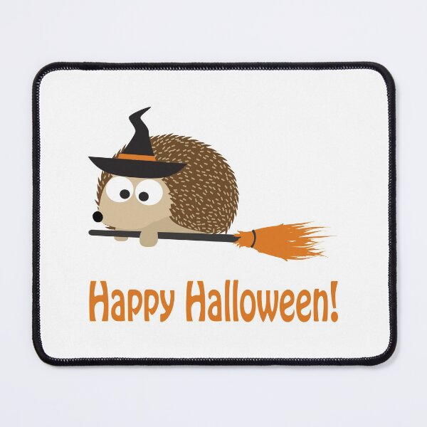 Item preview, Happy Halloween! Hedgehog Witch designed and sold by Hedgie Designs.