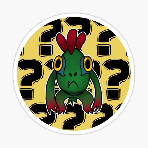 Vista previa del artículo con la obra «Murloc confundido», diseñado y vendido por Arelysean.