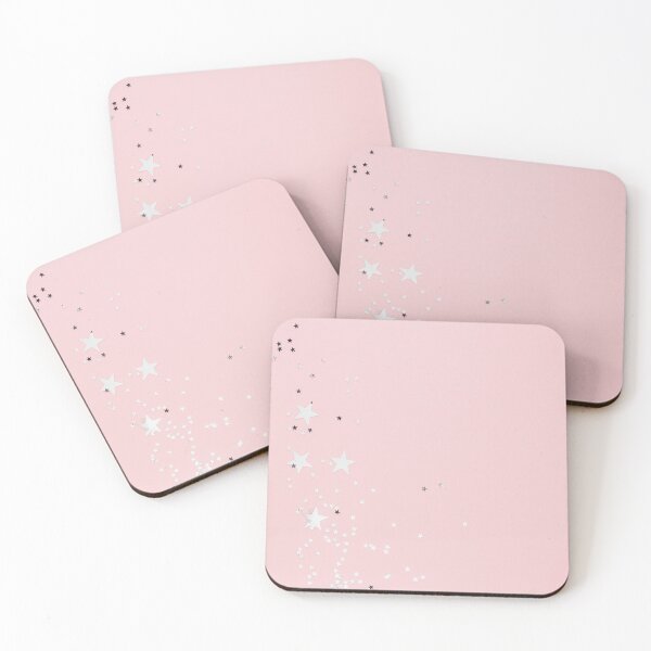 Item preview, Stars sprinkled on pink background designed and sold by Micovic.