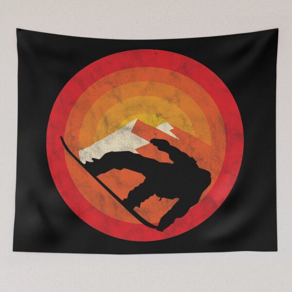 Item preview, Mountain snowboarder designed and sold by MuggyandMo.