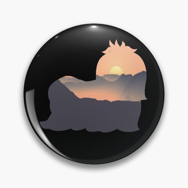 Item preview, Shih Tzu Dog Silhouette Sun Mountain Gift designed and sold by alaechamlal.