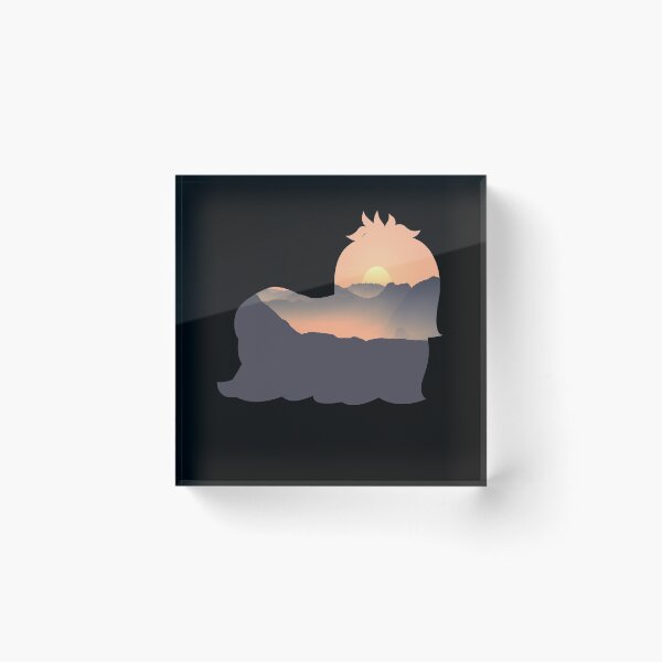 Item preview, Shih Tzu Dog Silhouette Sun Mountain Gift designed and sold by alaechamlal.