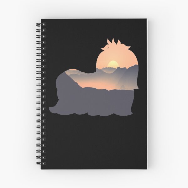 Item preview, Shih Tzu Dog Silhouette Sun Mountain Gift designed and sold by alaechamlal.
