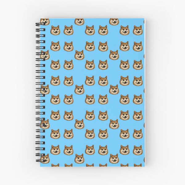 Aperçu de l'œuvre Motif de pixels Yos Doge créée et vendue par TeodoraM.