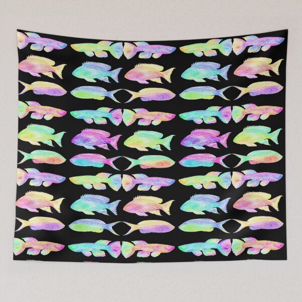 Item preview, Colorful Fish Ocean Animals Set Pack -Love is like fishing- designed and sold by Red-ElYoubi.