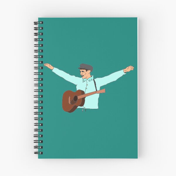 Item preview, Gerry Cinnamon - blue jacket guitar  designed and sold by ILoveBand90.