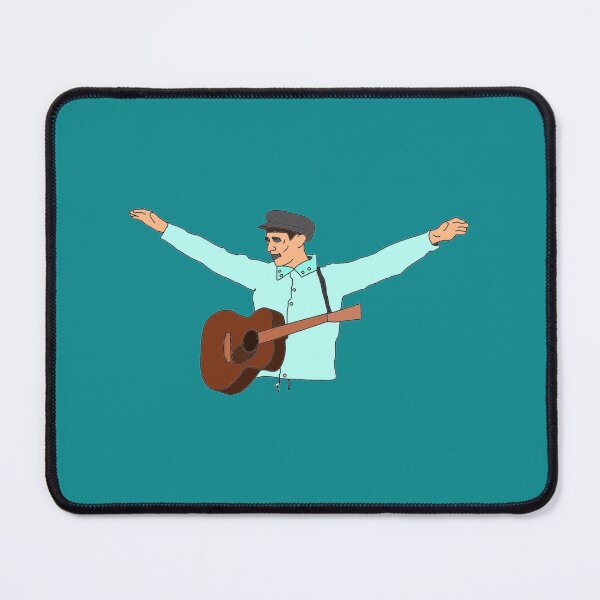 Item preview, Gerry Cinnamon - blue jacket guitar  designed and sold by ILoveBand90.