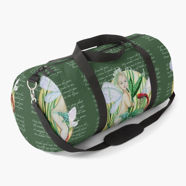 Item preview, Nettles In The Grass Fairy Poem designed and sold by artistdiat.