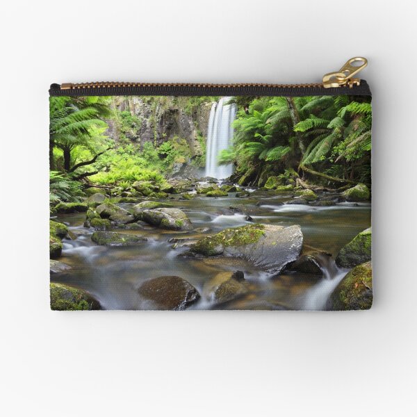 Hopetoun Falls, Otways, Great Ocean Road, Victoria, Australia Zipper Pouch