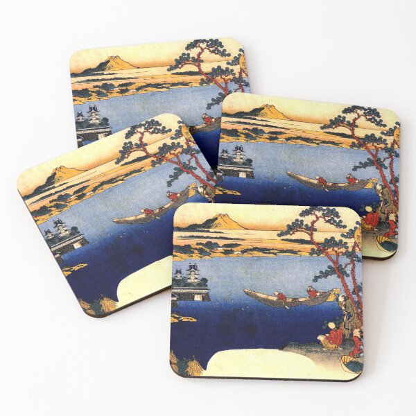 Item preview, Katsushika Hokusai's View of Lake Suwa designed and sold by mosfunky.