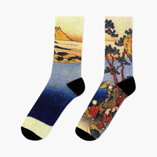 Item preview, Katsushika Hokusai's View of Lake Suwa designed and sold by mosfunky.
