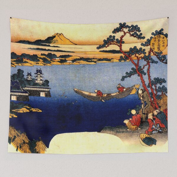 Item preview, Katsushika Hokusai's View of Lake Suwa designed and sold by mosfunky.
