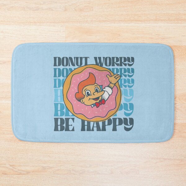 Item preview, Donut worry be happy designed and sold by retrippy.