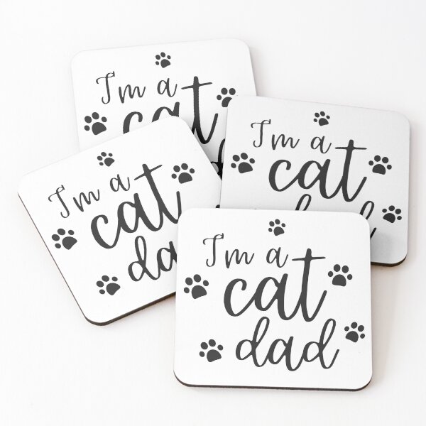 Item preview, I'm a Cat Dad designed and sold by Y-Muqsit.
