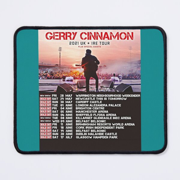 Item preview, Gerry Cinnamon 2021 Uk Ireland Tour designed and sold by ILoveBand90.