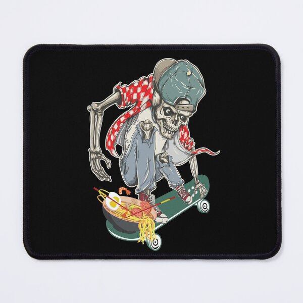 Item preview, Kawaii Japanese Anime Skeleton Ramen designed and sold by Momona-design.