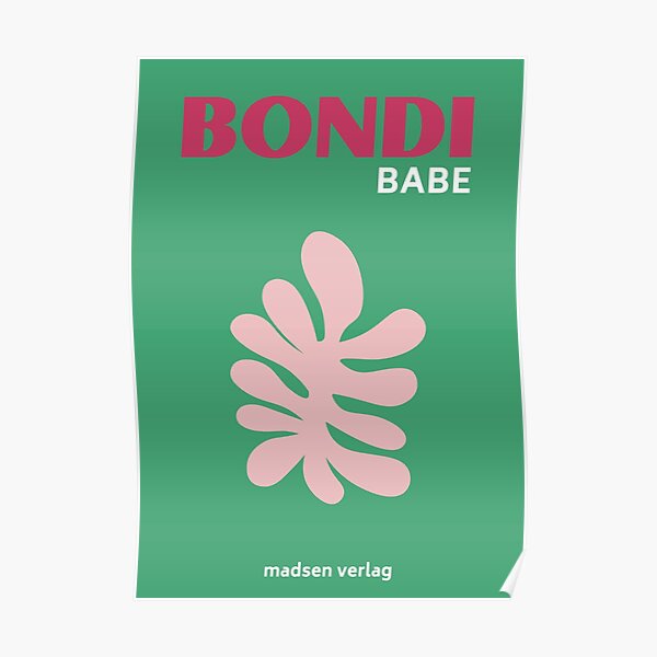 Bondi Babe Poster Poster