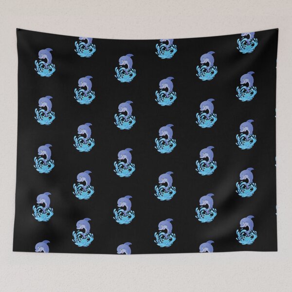 Item preview,  Swimming Dolphin Splash designed and sold by Sun Sand & Sea Art.