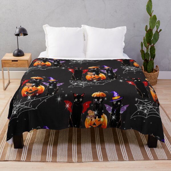 Item preview, bblack cat halloween shirt designed and sold by CARDWELL-COWEL.