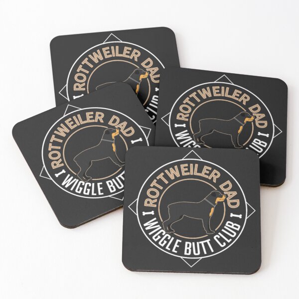 Item preview, Rottweiler Dad Wiggle Butt Club designed and sold by StarcyWol.