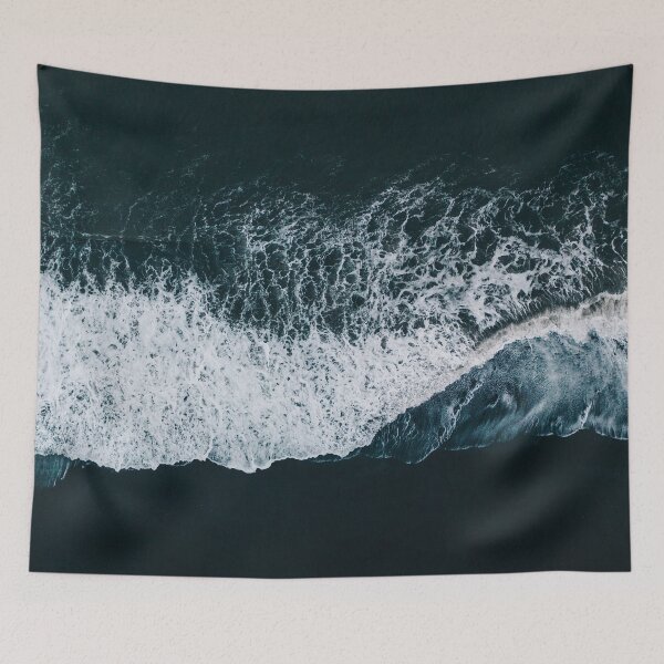 Item preview, Dark blue ocean waves designed and sold by COLDWEAR.