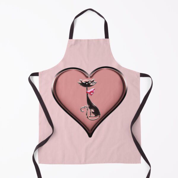 Item preview, Shiny Heart Cat designed and sold by AF Stewart Art Designs.