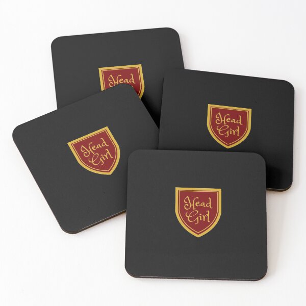 Item preview, Wizard/Witch Red and Gold Lion house Head Girl badge design designed and sold by Popciety.