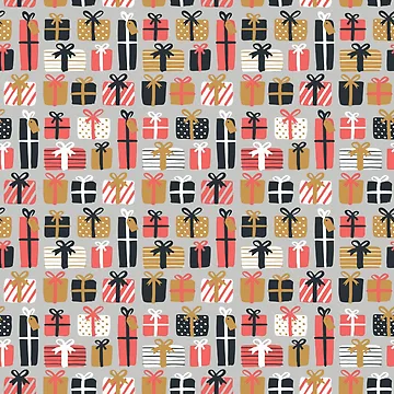 Artwork thumbnail, Gift boxes pattern by RafaelLima7