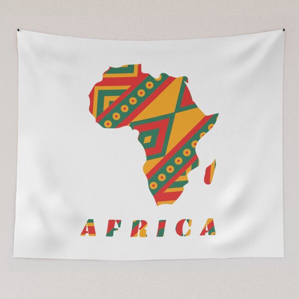 Item preview, Africa Map | African Pattern designed and sold by Alarasboy.