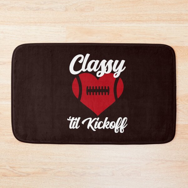Item preview, Classy Until Kickoff Funny Football Fan Footballer Mom Sport designed and sold by gkao.