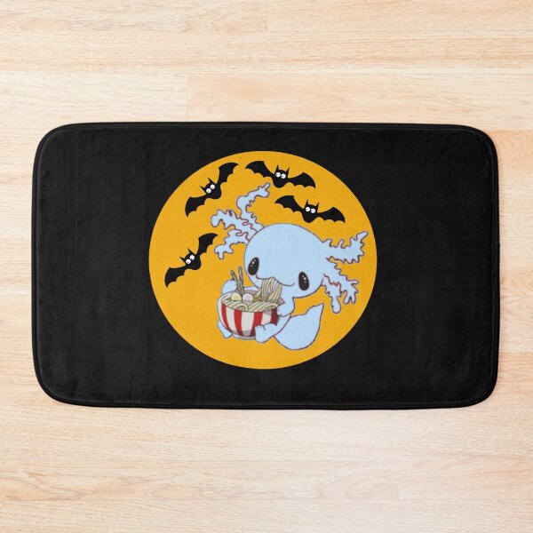 Item preview, Halloween Axolotl,  Axolotl Eating Ramen ; Cute Axolotl Lover Snaxolotl Eating Ramen, halloween axolotl eating ramen noodles designed and sold by The Nova Prints .