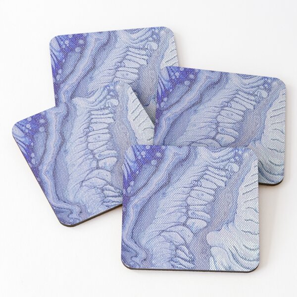 Item preview, Tiny canvas wandering pour designed and sold by PourExperiment.