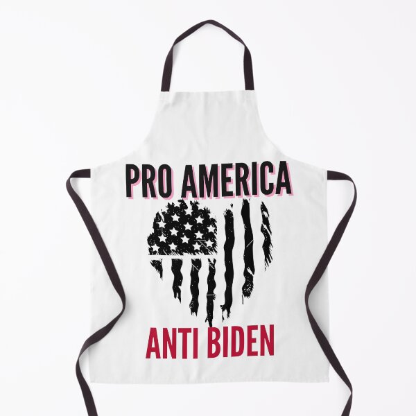 Item preview, Anti Biden Pro America Distressed Retro USA Flag Heart  designed and sold by JumboExclusive.