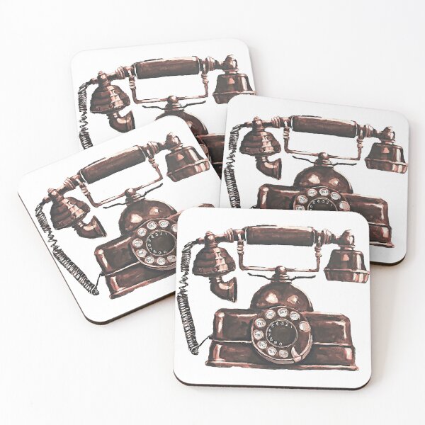 Item preview, Vintage Telephone designed and sold by StressieCat.