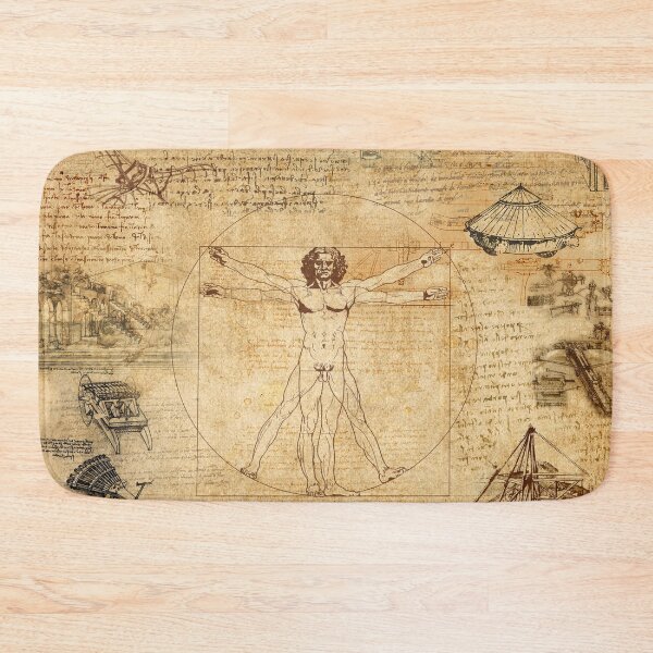 Item preview, Leonardo da Vinci "El hombre de Vitruvio" designed and sold by Alexandra Dahl.