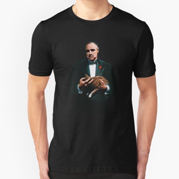 The Godfather's Cat Slim Fit T-Shirt