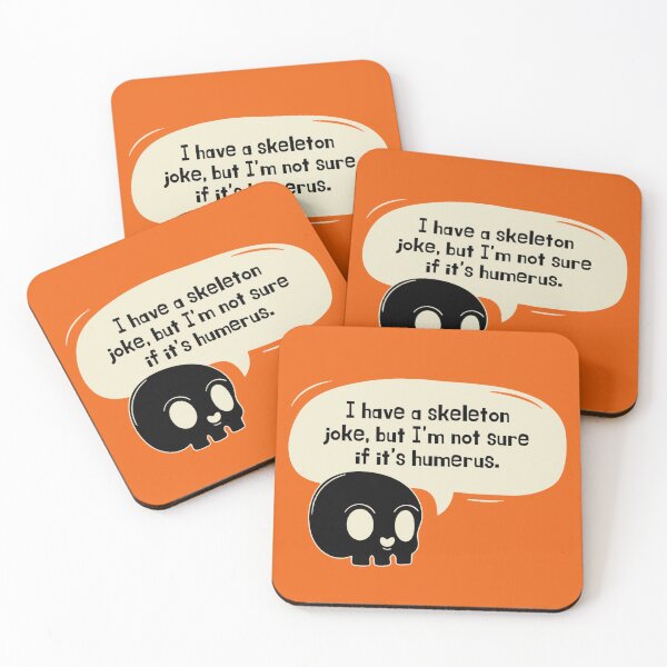 Item preview, Funny Halloween Skeleton Joke designed and sold by wbfm.