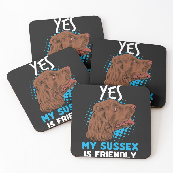 Item preview, Sussex Spaniel Dog Is Friendly Cute Pet designed and sold by StarcyWol.