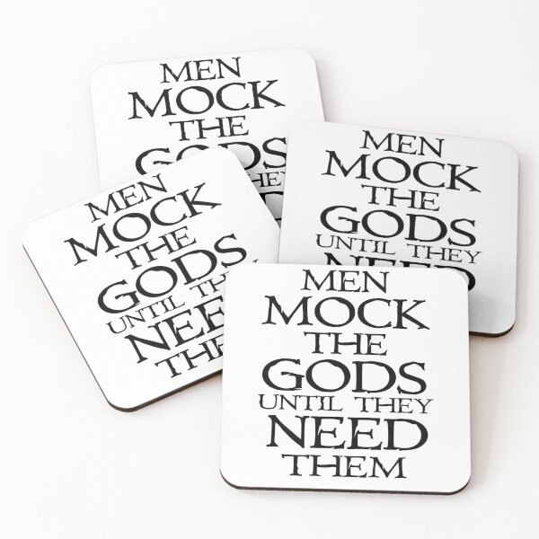 Item preview, Six of Crows-Inspired "Men Mock the Gods" designed and sold by mulberrydragon.